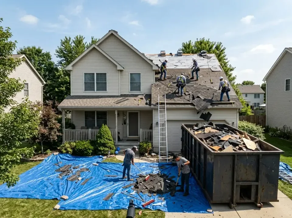roof-replacement-debris-remova-004 — frequently asked questions, Cheapest Dumpster Rentals in Mill Bay, AK